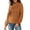Khaki, variant on Lovskoo 2024 Sweaters for Women Winter Turtleneck Half High Collar Long Sleeve Knitted Loose Sweater Top Green