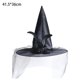 thumbnail image 2 of Halloween Witch Hat For Party,witch Hats ,women's Witch Hats Attached With Roses zhangyuxiang LED, 2 of 2