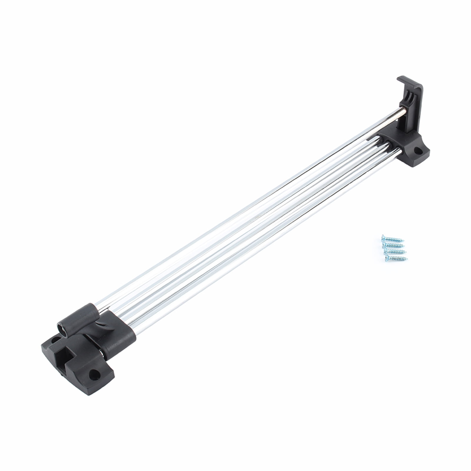 Clothes Rail,Wardrobe Chrome Pull Out Closet Rod Clothes Hanging Rail Rapid Response