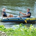 thumbnail image 3 of Intex Challenger 2, 2-Person Inflatable Boat Set with French Oars and High Output Air-Pump (Latest Model), 3 of 3