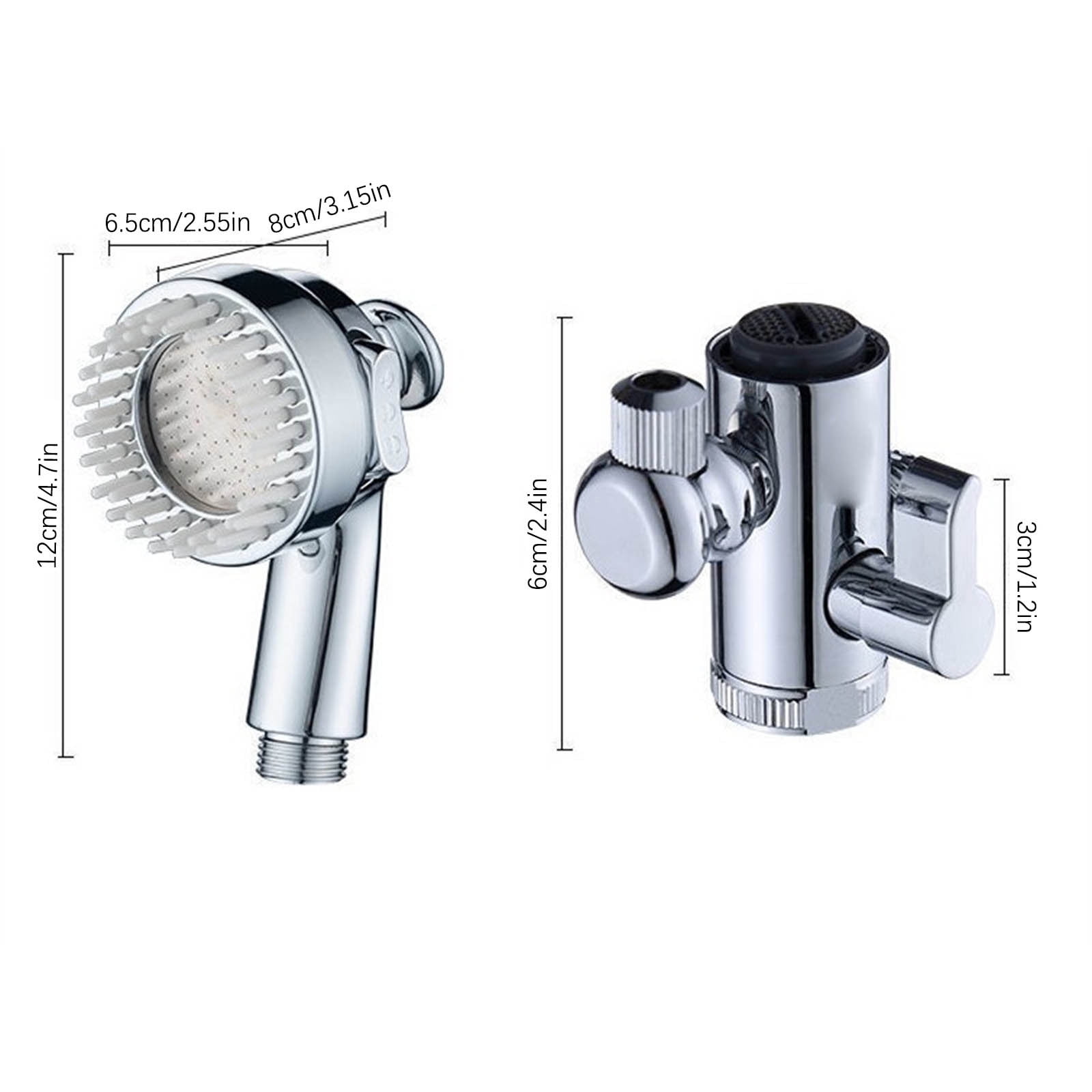 PATLOLLAV Sink Sprayer Attachment for Faucet,Kitchen Sink Sprayer,Removable Faucet Extender Aerator with Stretchable Hose, Faucet Sprayer Attachment,Water Sank Saving Sink Sprayer