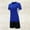 Blue, variant on GILIGEGE 2 Piece Sets for Women Quick Drying Womens Volleyball Set Air Volleyball Shirt Breathable Volleyball Short Sleeve for Competition and Training Summer Lounge Sets Blue L