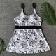 thumbnail image 5 of Mujeres Boy Shorts Bikini Set Traje de Baño con Sujetador Acolchado Push-Up, Casual Sexy Set para Piscina, Mar Y Verano Diario, 5 of 8