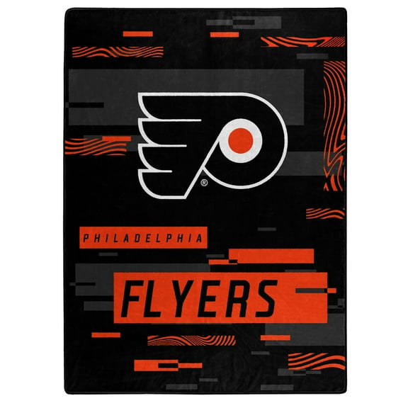 The Northwest Group Philadelphia Flyers 50" x 60" Digitize Raschel Throw Blanket