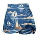 thumbnail image 5 of Faldas de Tenis Plisadas para las Mujeres Estampado de Hoja de Verano Atlético Elástico, Falso Pantalones Cortos de Dos Piezas, 5 of 5