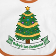 thumbnail image 4 of Inktastic Baby's First Christmas Tree Boys or Girls Baby Bib, 4 of 4