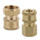 thumbnail image 1 of Conector de la lavadora a de latón de 2 piezas M18x1.5mm / M22x1.5mm Rosca, 1 of 9