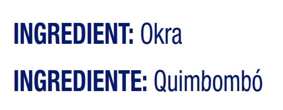 El Latino Cut Okra 16oz