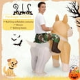 thumbnail image 4 of Disfraz inflable VioraWhite VioraWhite para adulto montado en perro, 4 of 7