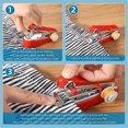 thumbnail image 4 of Home Handheld Sewing Machine Protable Travel Clothes Fabrics DIY Stitchin Sew Tool Mini Manual Needlework Machine, 4 of 5