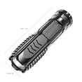 thumbnail image 3 of DPTALR Lampe de Poche LED Rechargeable USB Télécommande Mini Portable Lumière Forte pour Maison, 3 of 9