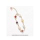thumbnail image 5 of Pulsera de piedra natural (longitud 20 cm), pulsera con dijes de cristal de colores, pulsera elástica, joyería de piedras preciosas, 5 of 5