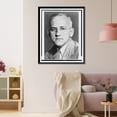 thumbnail image 3 of Historic Framed Print, [Laughlin Currie, head-and-shoulders portrait, facing slightly left], 17-7/8" x 21-7/8", 3 of 9