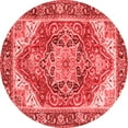thumbnail image 1 of Ahgly Company Indoor Round Persian Red Traditional Area Rugs, 8' Round, 1 of 4