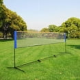 thumbnail image 4 of Juego De Red De Bádminton Portátil Profesional Para Tenis Pickleball Garden Sunnimix Red de bádminton, 4 of 7