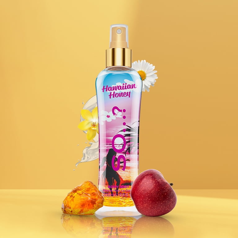 So…? Hawaiian Honey Body Mist, Body Spray for Women, 6.9 oz
