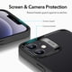 thumbnail image 4 of Funda ESR Hybrid Case Para iPhone 12 MINI Transparente Borde Negro Hybrid, 4 of 10