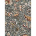thumbnail image 3 of Capri Transitional 6.7' x 9.6' Seafoam and Beige Polypropylene Indoor Area Rug, 3 of 8