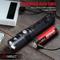 thumbnail image 7 of TX11-U Flashlight & Belt USB Rechargeable 1600 Lumens LED, 7 of 7