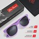 thumbnail image 5 of Gafas de sol polarizadas retro rebobinadas para hombres y mujeres - Gafas de sol clásicas con protección UV, 5 of 7