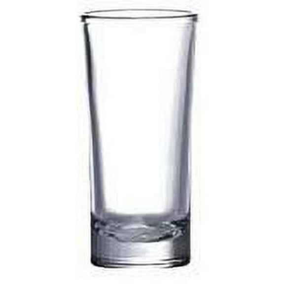 Madison 2.2 Ounce Shot Glasses | Beautiful Slender Straight Up Design – Weighted Bottom – Thick and Durable Glass – Dishwasher Safe – Set of 12 Shooter and Taster Shot Glasses – 1.6” x 4.2”