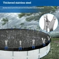 thumbnail image 6 of 10Pcs Windproof Pools cover Clip Stainless Steel Hanger Spring Clamps Fasteners with Plastic Handles Easy to Use, 6 of 8