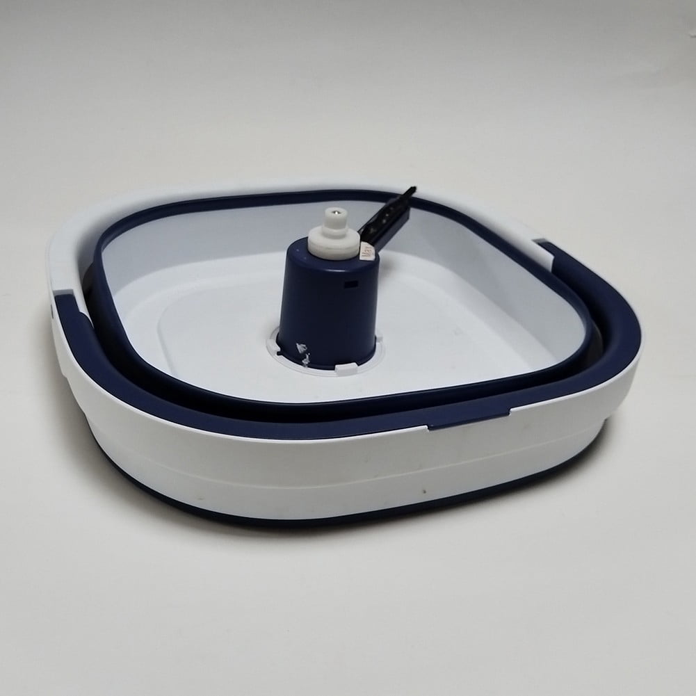 Folding mop set household kitchen bathroom floor mop with bucket cleaning tool