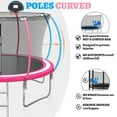 thumbnail image 4 of Trampoline for Kids and Adults, Segmart 10Ft Trampoline with Basketball Hoop & Enclosure Net, 4 of 9