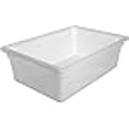 thumbnail image 3 of Carlisle FoodService Products Storplus Food Storage Container with Stackable Design for Catering, Buffets, Restaurants, Polyethylene (Pe), 12.5 Gallon, White, (Pack of 4), 3 of 4