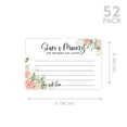 thumbnail image 5 of Koyal Wholesale Share a Memory Cards, Pink and Coral Rose Buds Cards for Wedding, Life Memories, 4" x 6", 52-Pk, 5 of 5