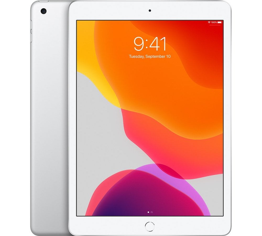 2020 Apple 10.2-inch iPad Wi-Fi + Cellular 128GB - Silver (8th Generation)