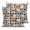 black, variant on Pillow Covers 20x20 Set of 2, Fall Blue Pumpkin Square Throw Pillow Covers for Couch/Sofa/Living Room, Thanksgiving Autumn Daisy Pastoral Decorative Soft Pillowcases for Couch Throw Pillows
