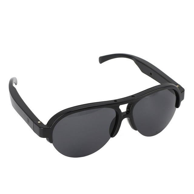 Lunettes d'Appel, Lunettes de Soleil Intelligentes à Commande Vocale Unisexes pour Sport de Plein Air