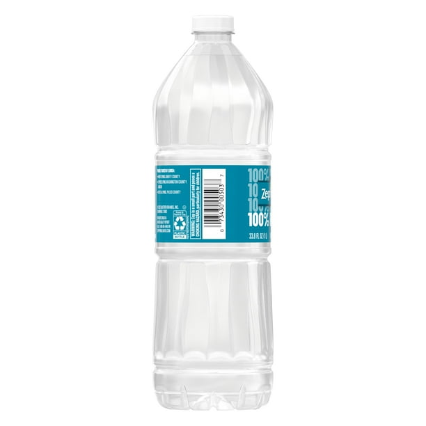 Zephyrhills Spring Water, 1L Bottle for Office Breakroom - Walmart