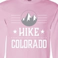 thumbnail image 4 of Inktastic Hike Colorado Hiking Trekking Hiker Gift Long Sleeve T-Shirt, 4 of 5