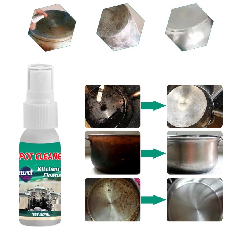 30ml Burnt Stains Pot Stains Spray Multipurpose Bubble Cleaner Heavy