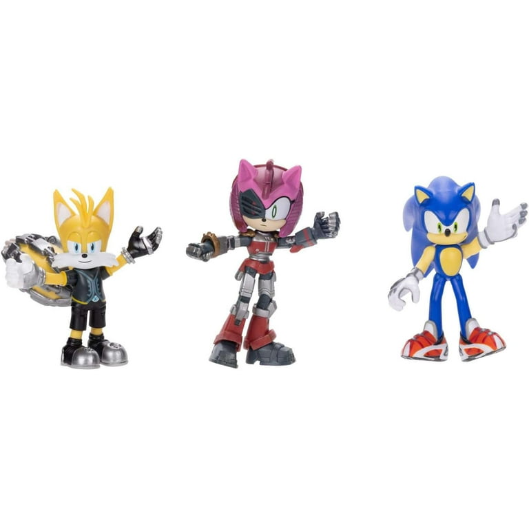 Sonic Prime 2.5 4pk Figures In Window Box- Wave 1 