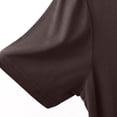 thumbnail image 5 of Sweaters for Women 3/4 Sleeve Shirts Crew Neck Sweatshirts, 5 of 8