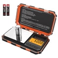 thumbnail image 1 of ORIA Digital Mini Scale, 200g 0.01g Pocket Scale with 50g Calibration Weight, Electronic Smart Scale, Orange, 1 of 9