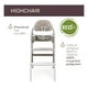 thumbnail image 3 of Silla Alta Crescendo Up Chicco Perla Evolutiva 6 a 36 Meses cafe Grande, 3 of 7
