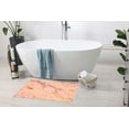 thumbnail image 5 of Image of Pink Texture Bath Rugs 16x24 Inch Non Slip Bath Mat Quick Dry Super Absorbent Thin Bath Rug Fit Under Door Washable Bath Floor Rugs for Bathroom Bathtub Shower Sink,Multi 4, 5 of 6