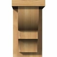 thumbnail image 2 of 5 1/2"W x 10"D x 10"H Ridgewood Smooth Corbel w/Backplate, Western Red Cedar, 2 of 9