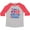 Heather and Red, variant on Inktastic 4th of July All American Dude with Red and Blue Glasses Boys Toddler T-Shirt