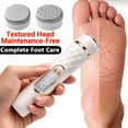 thumbnail image 2 of Electric Foot File, Automatic Callus Remover, Portable Pedicure Device with One-Button Control, Rechargeable & Replaceable Heads, for Cracked Heels & Dead Skin, Men & Women, Christmas Gift, 2 of 11