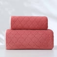 thumbnail image 6 of Hand Towel, Ultra Plush Soft Absorbent Face Towel for Bathroom, Quick Dry Microfiber Towel with Diamond Pattern, Fade Resistant Hotel Style Towel for Gym & Spa 13.8" x 29.5", 6 of 6