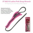 thumbnail image 3 of IIT 88310 Ladies Pink Strap Wrench para abrir frascos Filtros de aceite Tapas IIT 88310, 3 of 3