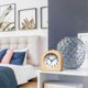 thumbnail image 4 of Alarm Clock Without Ticking Retro Wooden Alarm Clock With Dial Alarm Light Quiet Table Clock With S, 4 of 4