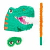 Large Dinosaur Pinata Set with Blindfold and Stick (14 x 20 x 5.5 In, 3 Pieces)