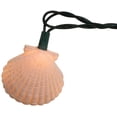 thumbnail image 3 of Kurt Adler UL 10-Light Shells and Starfish Light Set, White, 3 of 9