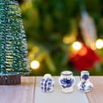 thumbnail image 4 of 3 Pieces 1:12 Dollhouse Ceramic Mini Vase Vessel Models Collection Home Decor Delicate Craft Photography Props Chinese Style For Pots Garden Sunnimix Jarrones de casa de muñecas, 4 of 8